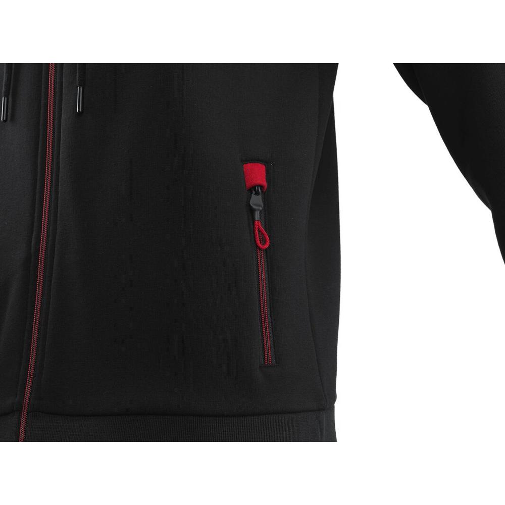 Akrapovic Corpo Full-Zip Ladies Hoodie Black
