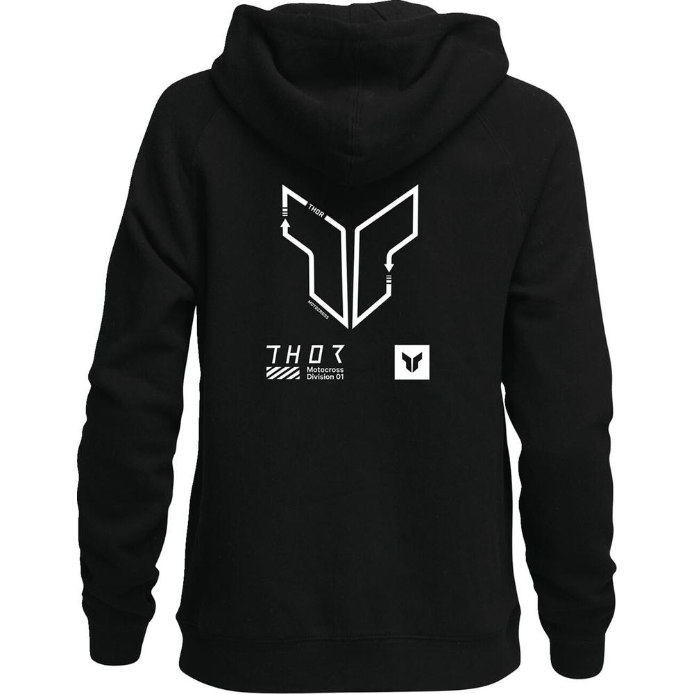 Thor Trax Ladies Pullover Hoodie Black