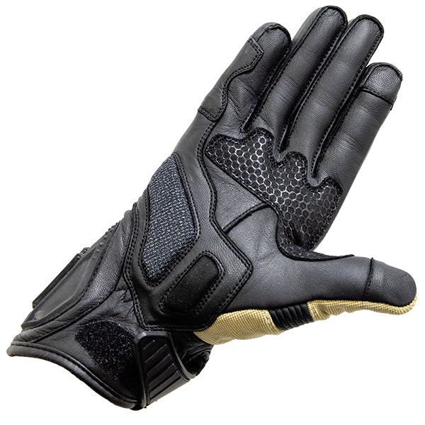 Richa Dread Gloves Black / Sand - FREE UK Delivery, FREE 365 Day Returns | Moto Central