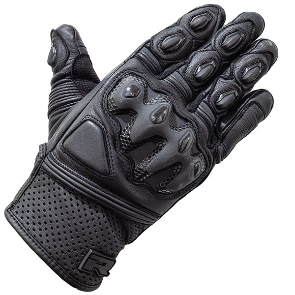 Richa Rock Evo Gloves Black - FREE UK Delivery, FREE 365 Day Returns | Moto Central