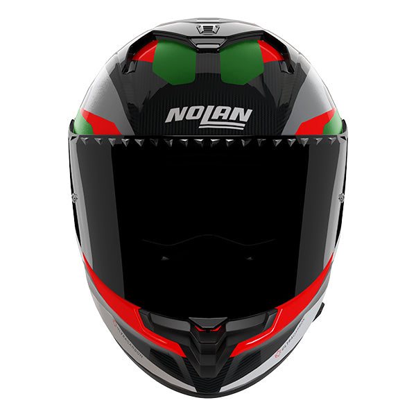 Nolan X-904 Ultra Carbon Calibro Black / Silver / Red / Green