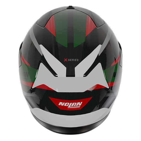 Nolan X-904 Ultra Carbon Calibro Black / Silver / Red / Green