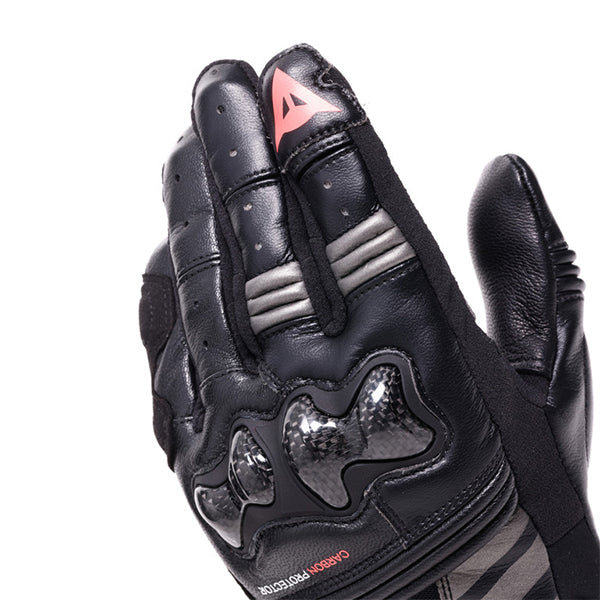 Dainese Reacto Carbon Ladies Short Gloves Black / Fluo Pink