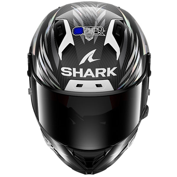 Shark Aeron-GP FIM 2 Zarco Win 26 Carbon / Pearl / Anthracite FREE UK Delivery, FREE 365 Day Returns | Moto Central