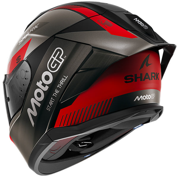 Shark Skwal Cup MotoGP Matt Black / Red / Grey FREE UK Delivery, FREE 365 Day Returns | Moto Central
