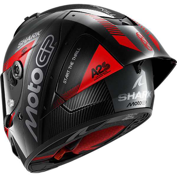 Shark Aeron-GP FIM 2 MotoGP Black / Red / Grey FREE UK Delivery, FREE 365 Day Returns | Moto Central