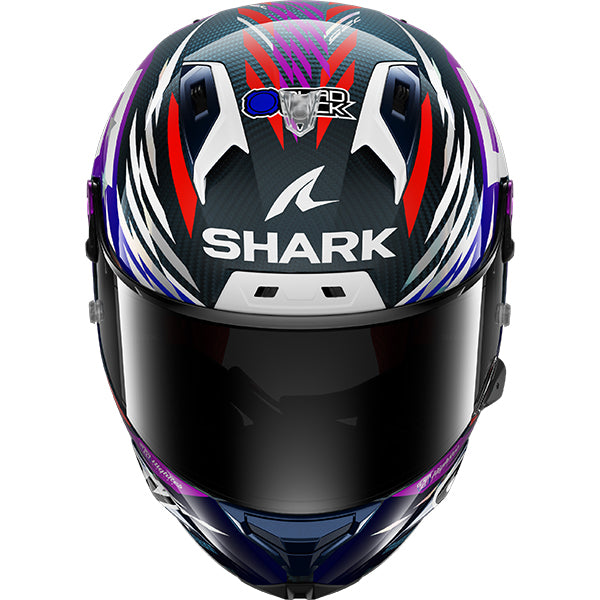 Shark Aeron-GP FIM 2 Zarco Sign Black / Violet / White FREE UK Delivery, FREE 365 Day Returns | Moto Central
