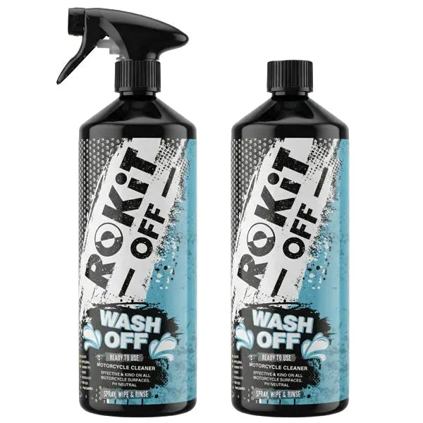 ROKiT Off Wash Off Twin Pack - Pack Of 3 FREE UK Delivery, FREE 365 Day Returns | Moto Central