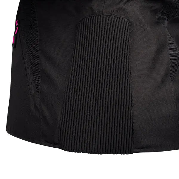Bering Brazilia Queen Size Ladies Textile Jacket Black / Fucsia FREE UK Delivery, FREE 365 Day Returns | Moto Central