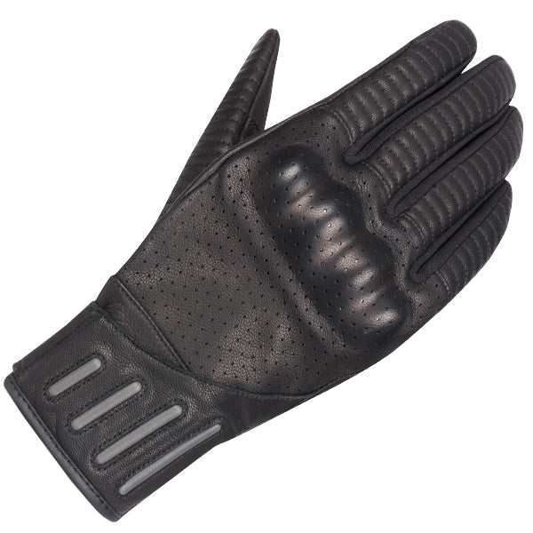 Segura Karma Leather Gloves Black - FREE UK Delivery, FREE 365 Day Returns | Moto Central