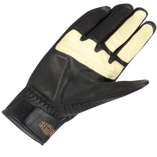 Segura Karma Leather Gloves Black - FREE UK Delivery, FREE 365 Day Returns | Moto Central
