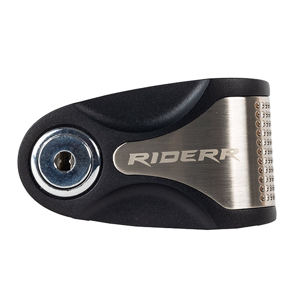 Riderr Riot Lock Silver FREE UK Delivery, FREE 365 Day Returns | Moto Central