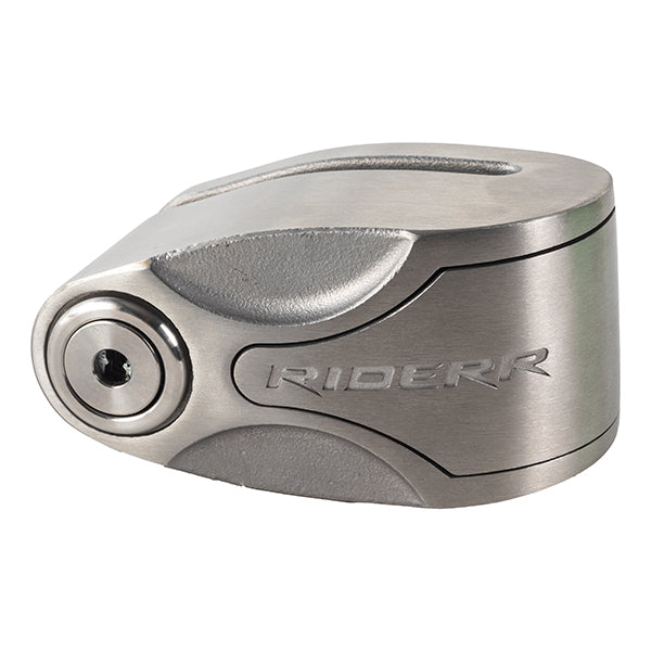 Riderr Rampage Lock Silver FREE UK Delivery, FREE 365 Day Returns | Moto Central