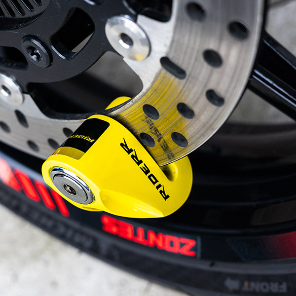 Riderr Rebel Lock Yellow FREE UK Delivery, FREE 365 Day Returns | Moto Central