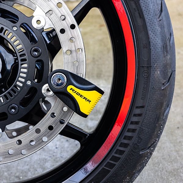 Riderr Riot Lock Yellow FREE UK Delivery, FREE 365 Day Returns | Moto Central