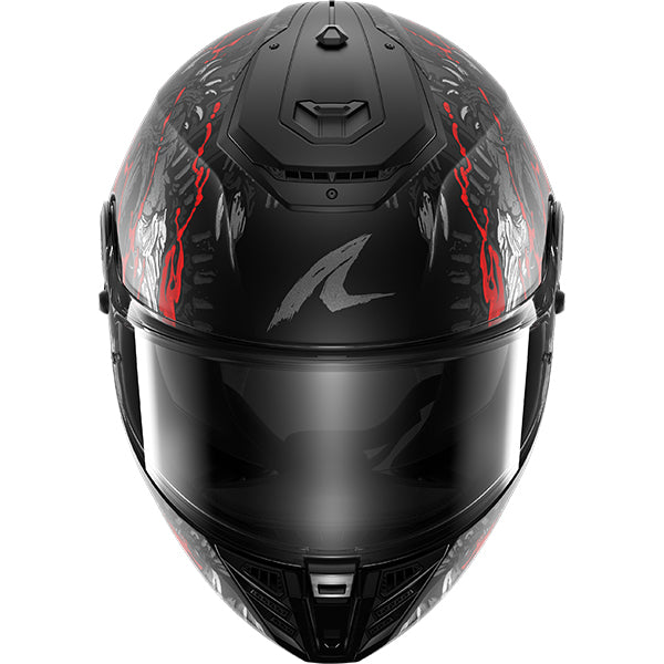 Shark Spartan RS Shaytan 2 Black / Red / Anthracite FREE UK Delivery, FREE 365 Day Returns | Moto Central