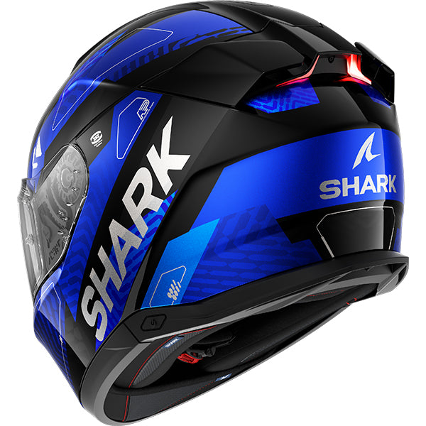 Shark Skwal i3 Ready Black / Blue FREE UK Delivery, FREE 365 Day Returns | Moto Central