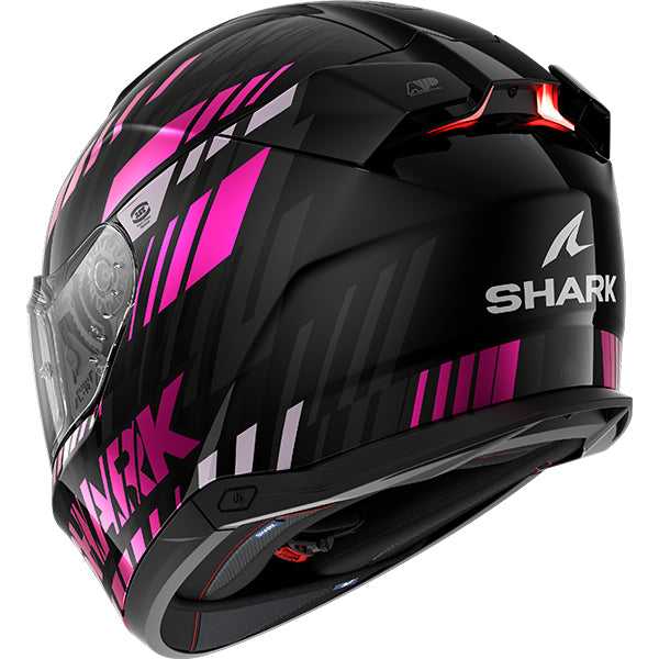 Shark Skwal i3 Vibetrack Black / Violet / Silver FREE UK Delivery, FREE 365 Day Returns | Moto Central