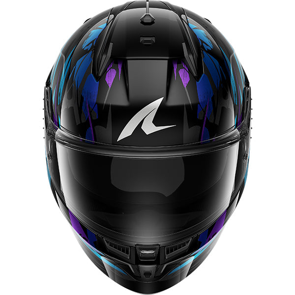 Shark D-Skwal 3 Inkrider Black / Blue / Violet FREE UK Delivery, FREE 365 Day Returns | Moto Central