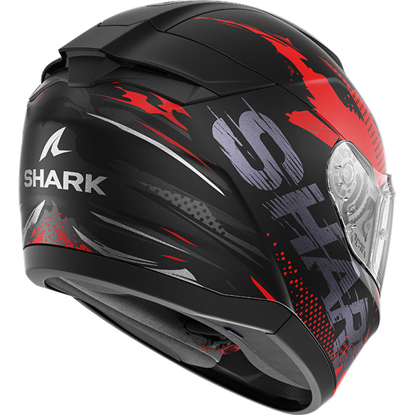Shark Ridill 2 Whizz Matt Black / Red / Anthracite FREE UK Delivery, FREE 365 Day Returns | Moto Central