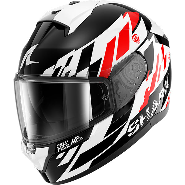Shark Ridill 2 Raceblock Black / White / Red FREE UK Delivery, FREE 365 Day Returns | Moto Central