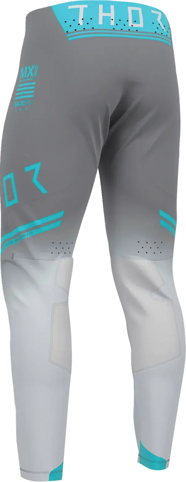 Thor Sportmode Geo MX Textile Trouser Charcoal / Grey - FREE UK Shipping, FREE 365 Day Returns | Moto Central