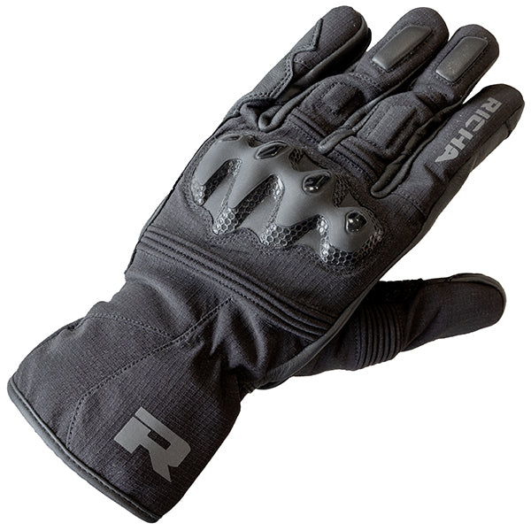 Richa Maverick Textile Gloves Black