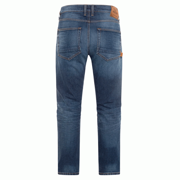 Rokker Rokkertech Straight AA Denim Jeans Blue FREE UK Delivery, FREE 365 Day Returns | Moto Central