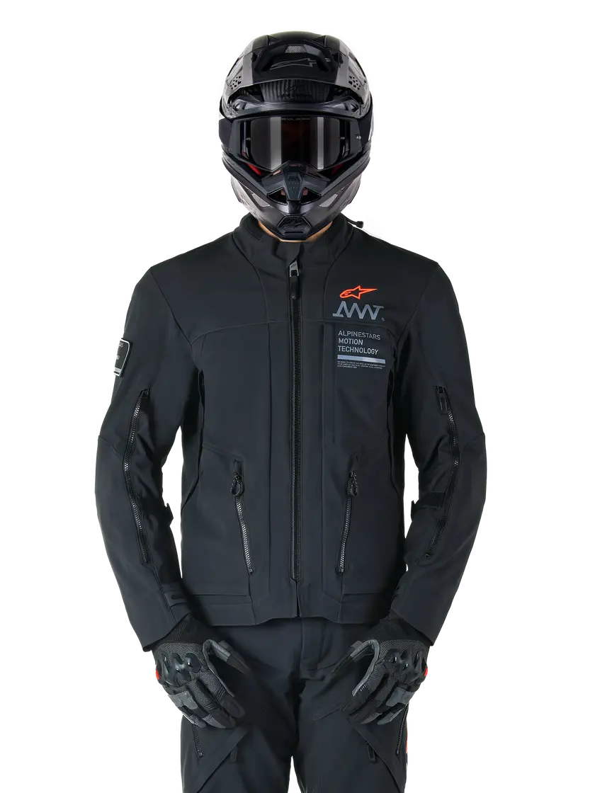 Alpinestars AMT-8 Stretch Drystar XF Textile Jacket Black FREE UK Delivery, FREE 365 Day Returns | Moto Central