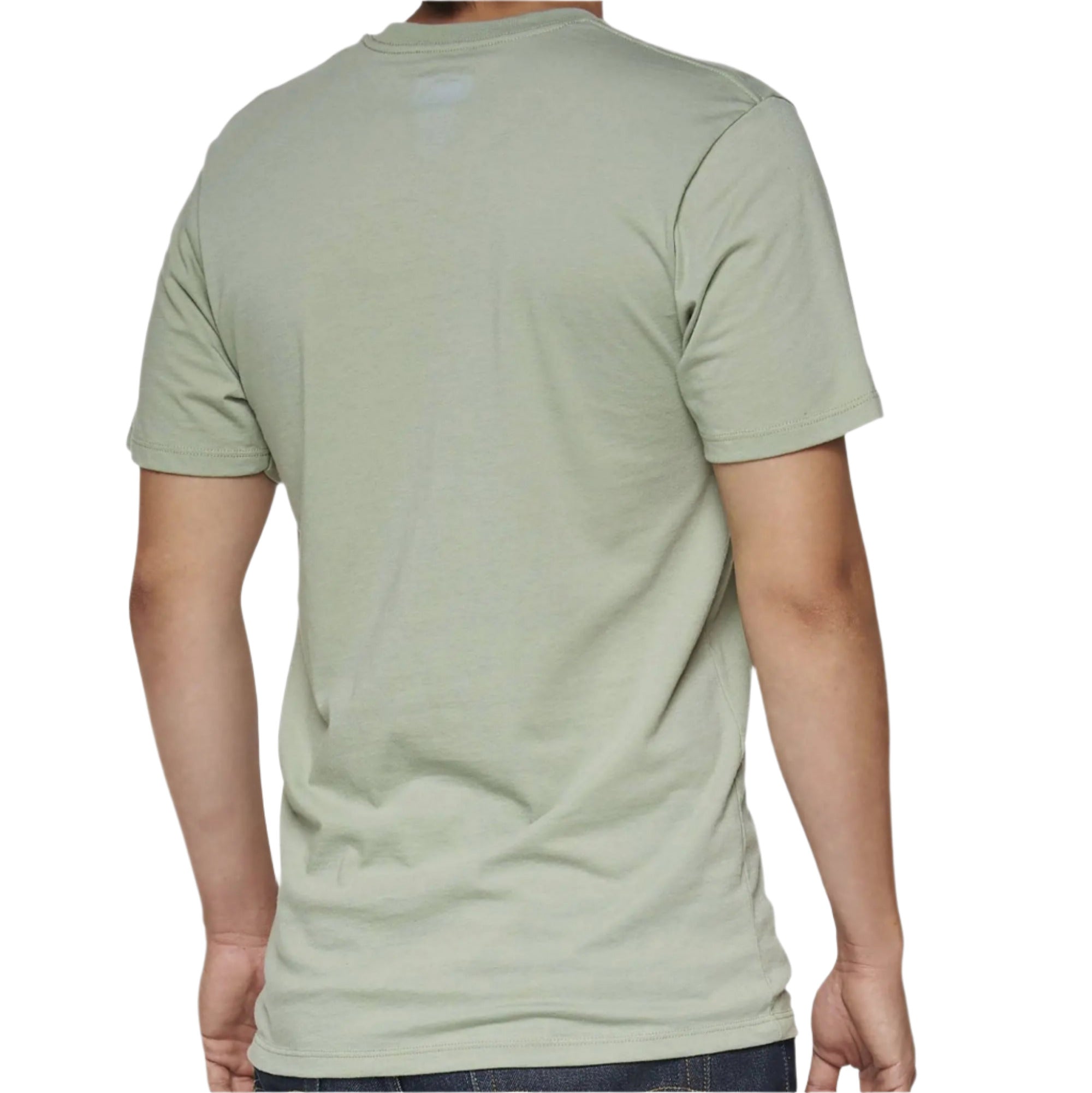 100% Pecten T-Shirt Slate Green - FREE UK Shipping, FREE 365 Day Returns | Moto Central