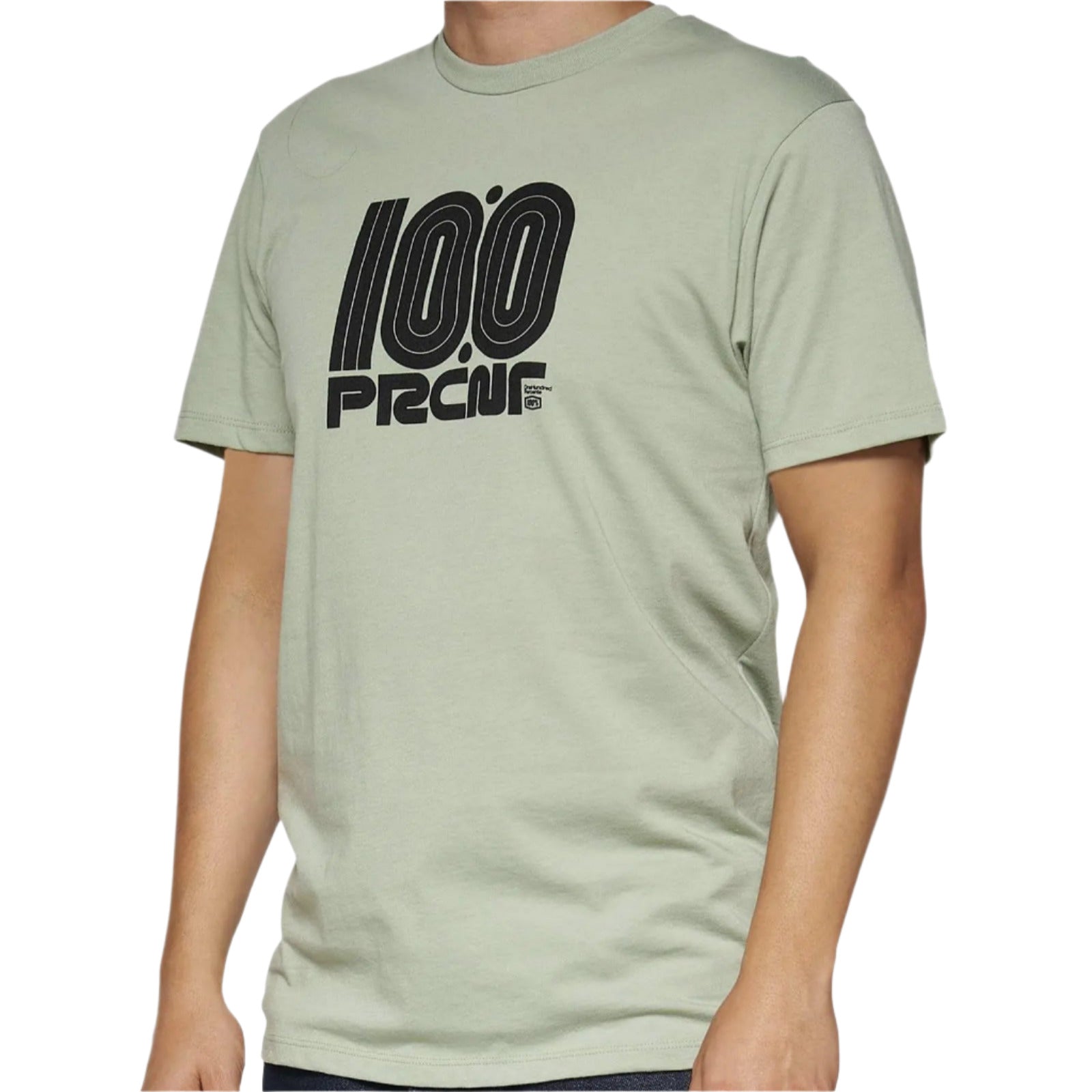100% Pecten T-Shirt Slate Green - FREE UK Shipping, FREE 365 Day Returns | Moto Central