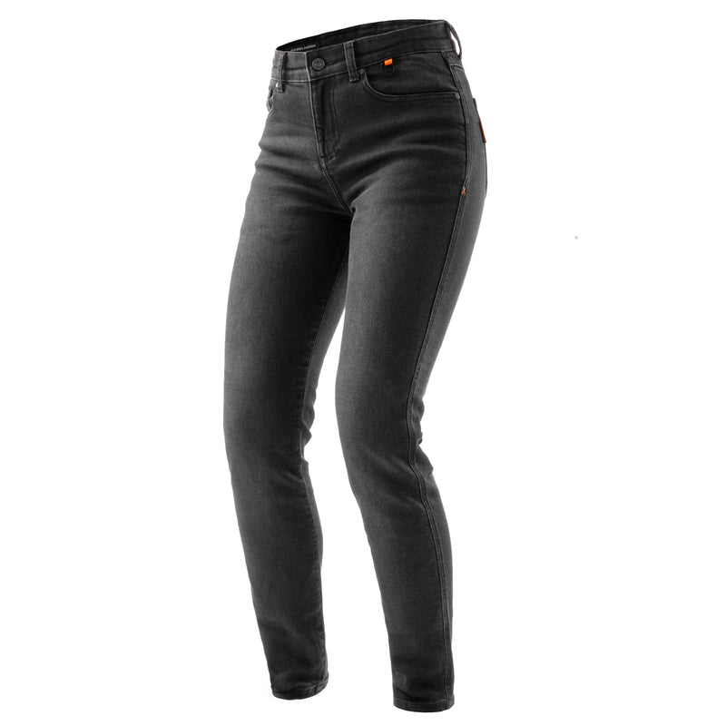 Rebelhorn Bronco Ladies Jeans Washed Black FREE UK Delivery, FREE 365 Day Returns | Moto Central