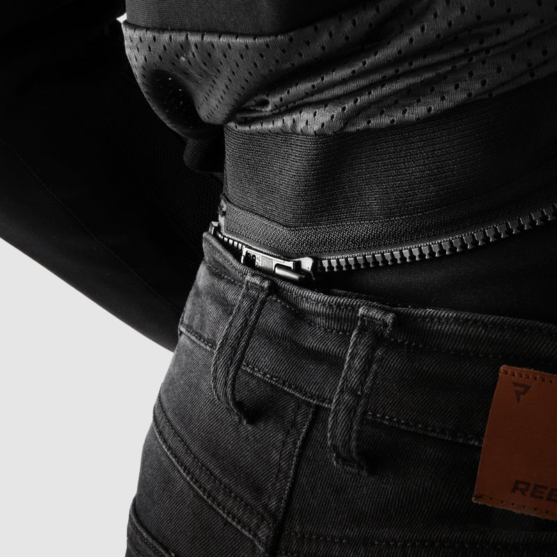 Rebelhorn Bronco Ladies Jeans Washed Black FREE UK Delivery, FREE 365 Day Returns | Moto Central