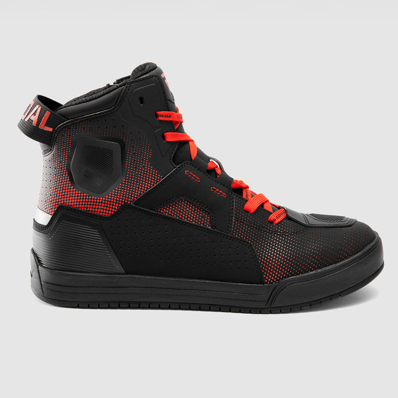 Rebelhorn Vandal 2 Boots Black / Red FREE UK Delivery, FREE 365 Day Returns | Moto Central