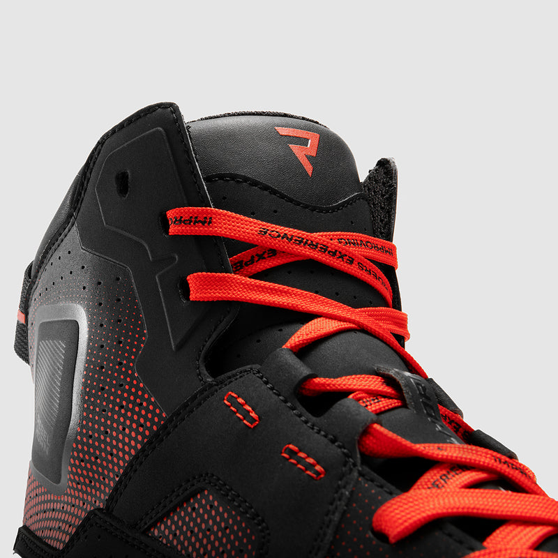 Rebelhorn Vandal 2 Boots Black / Red FREE UK Delivery, FREE 365 Day Returns | Moto Central