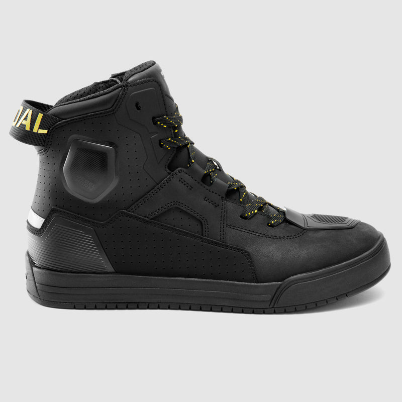 Rebelhorn Vandal 2 Ladies Boots Black / Gold FREE UK Delivery, FREE 365 Day Returns | Moto Central