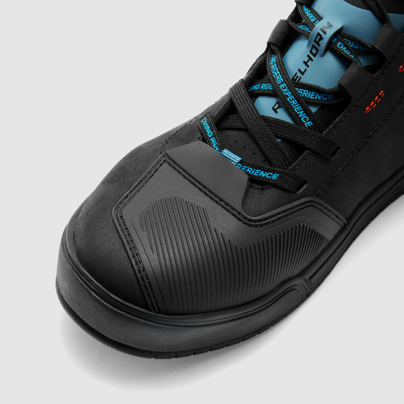 Rebelhorn Vandal 2 Boots Black / Blue / Red FREE UK Delivery, FREE 365 Day Returns | Moto Central