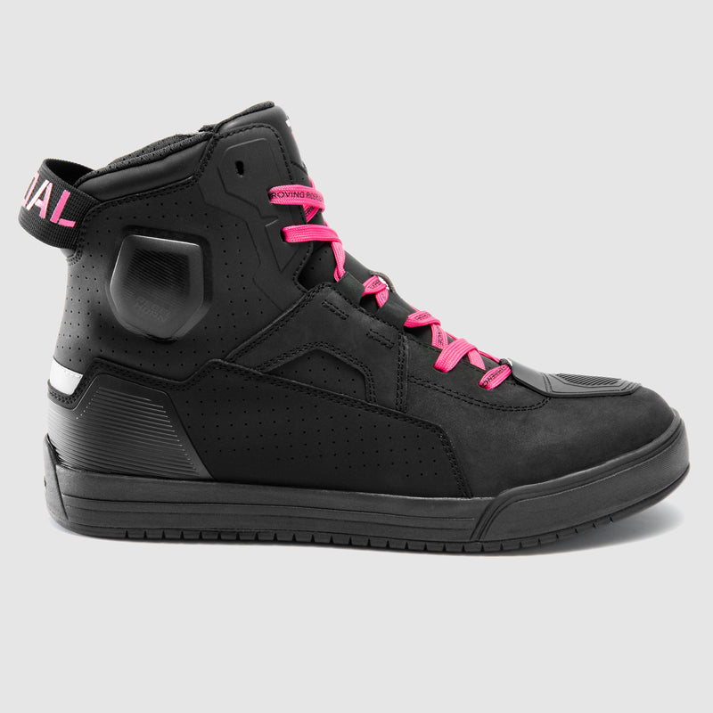Rebelhorn Vandal 2 Ladies Boots Black / Pink FREE UK Delivery, FREE 365 Day Returns | Moto Central