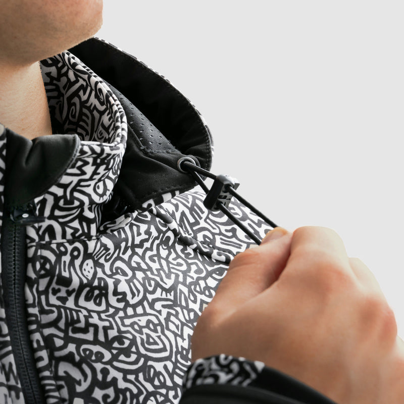 Rebelhorn Slash Noriaki Textile Jacket Black / White FREE UK Delivery, FREE 365 Day Returns | Moto Central