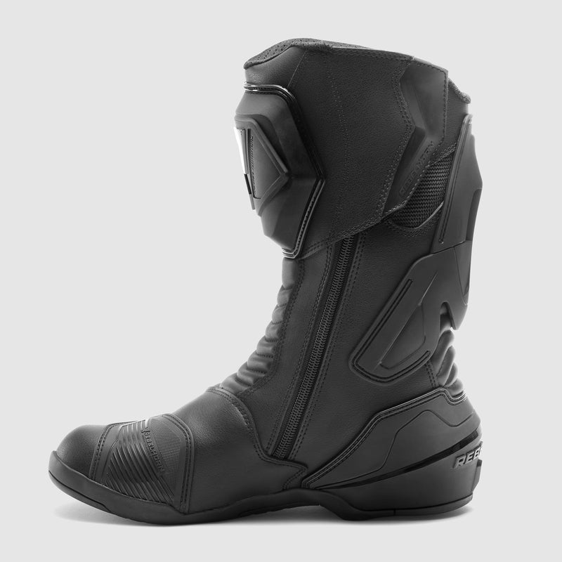 Rebelhorn GTR Boots Black FREE UK Delivery, FREE 365 Day Returns | Moto Central