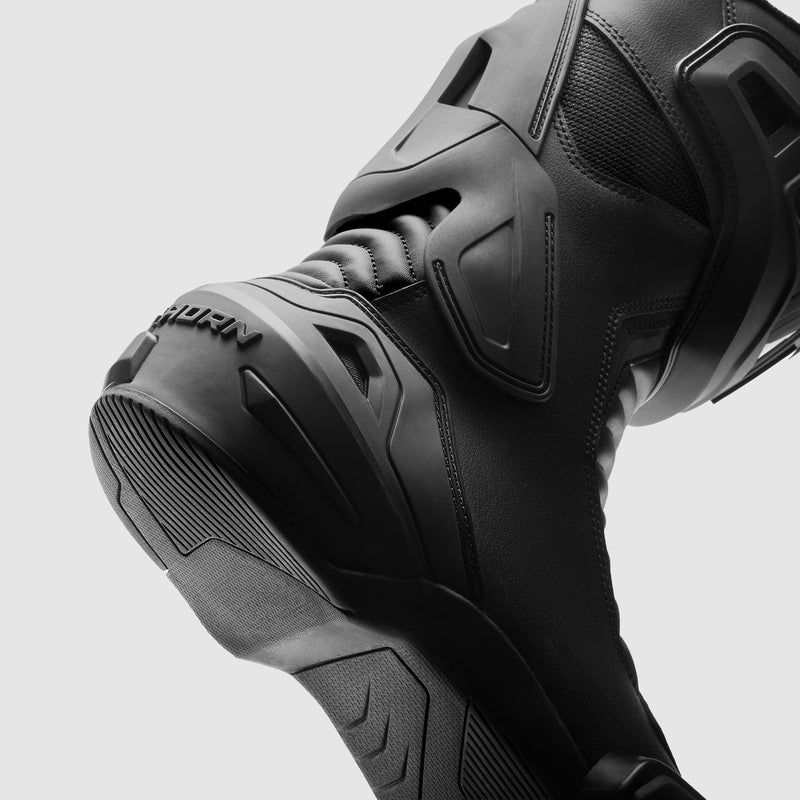 Rebelhorn GTR Boots Black FREE UK Delivery, FREE 365 Day Returns | Moto Central