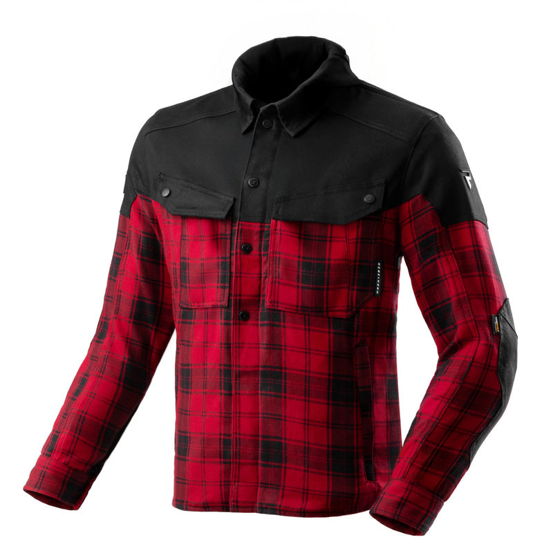 Rebelhorn Shifter Shirt Black / Red FREE UK Delivery, FREE 365 Day Returns | Moto Central