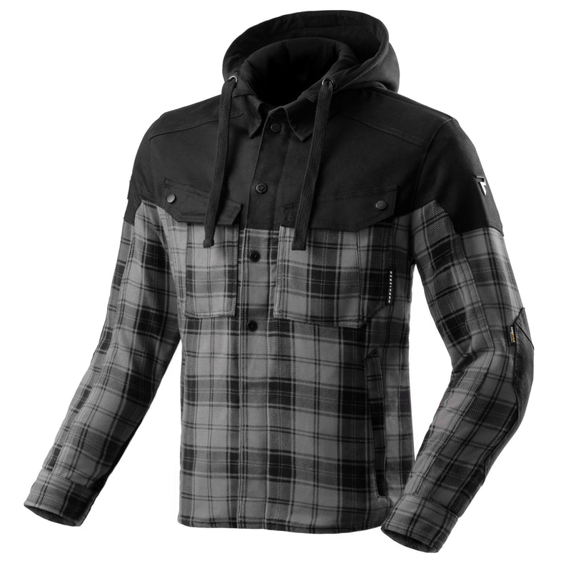 Rebelhorn Shifter Shirt Black / Grey FREE UK Delivery, FREE 365 Day Returns | Moto Central