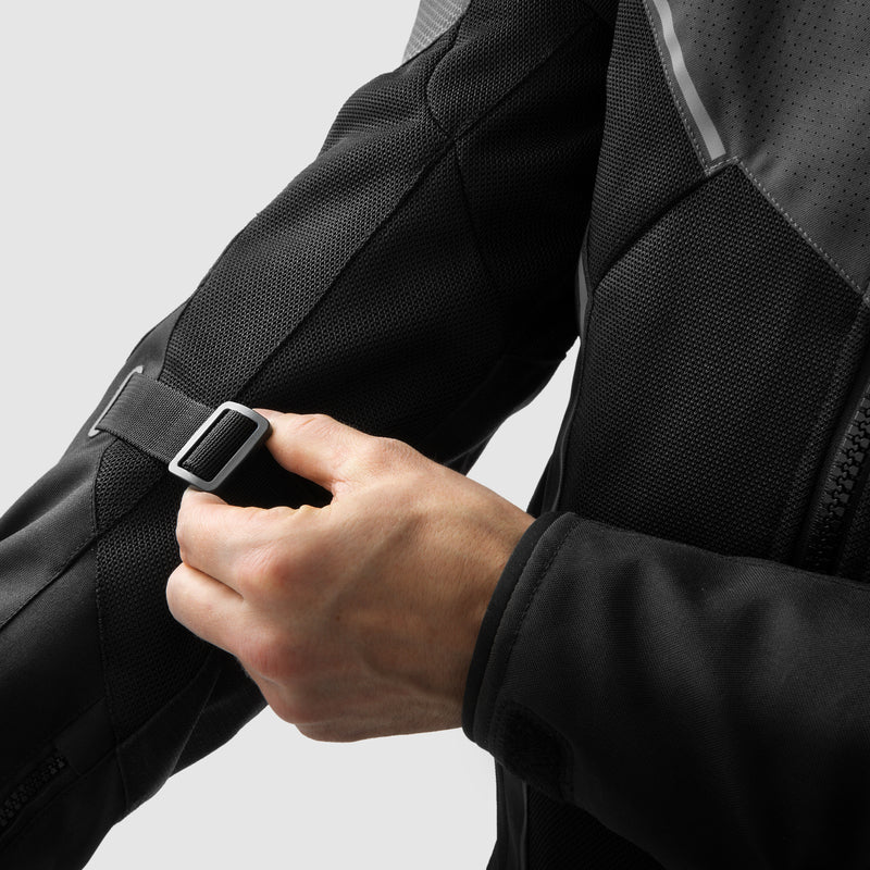 Rebelhorn Hiflow 5 Textile Jacket Black FREE UK Delivery, FREE 365 Day Returns | Moto Central