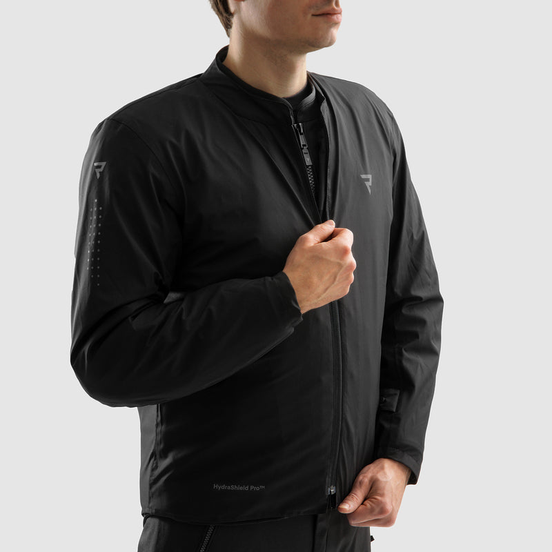 Rebelhorn Hiflow 5 Textile Jacket Black / Grey / Red FREE UK Delivery, FREE 365 Day Returns | Moto Central