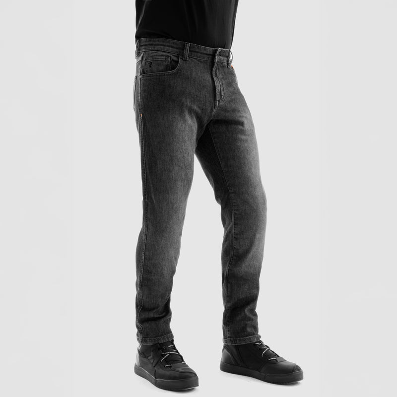 Rebelhorn Bronco Jeans Washed Black FREE UK Delivery, FREE 365 Day Returns | Moto Central