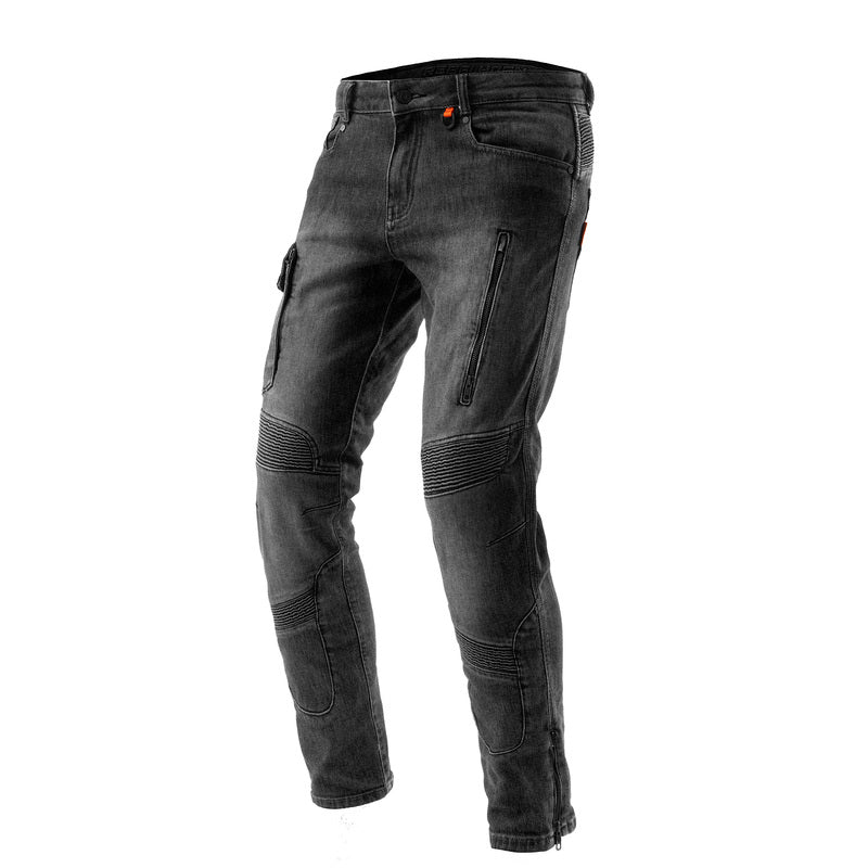 Rebelhorn Vandal Jeans Monolayer Washed Black FREE UK Delivery, FREE 365 Day Returns | Moto Central