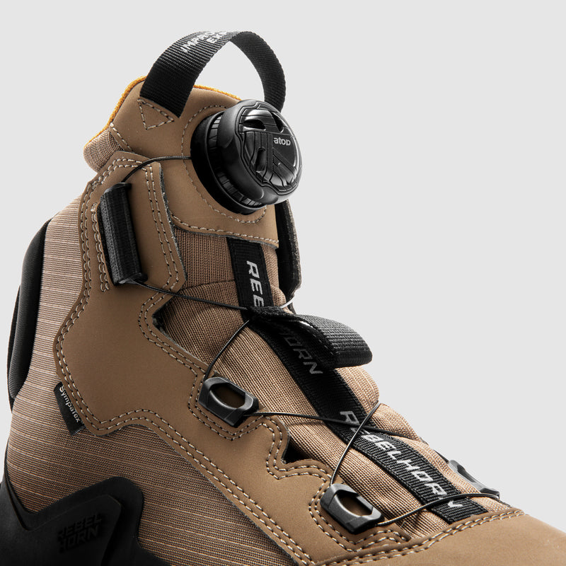 Rebelhorn Defender Boots Desert FREE UK Delivery, FREE 365 Day Returns | Moto Central