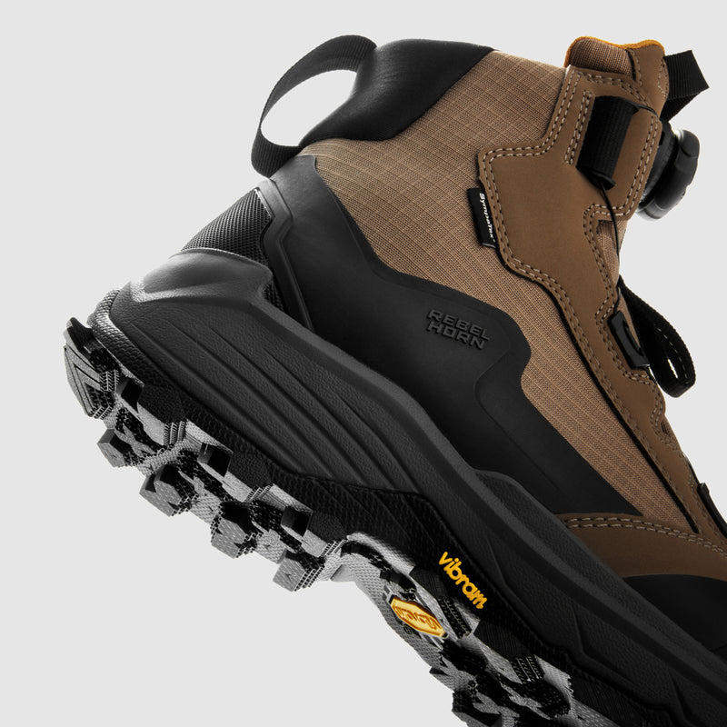 Rebelhorn Defender Boots Desert FREE UK Delivery, FREE 365 Day Returns | Moto Central