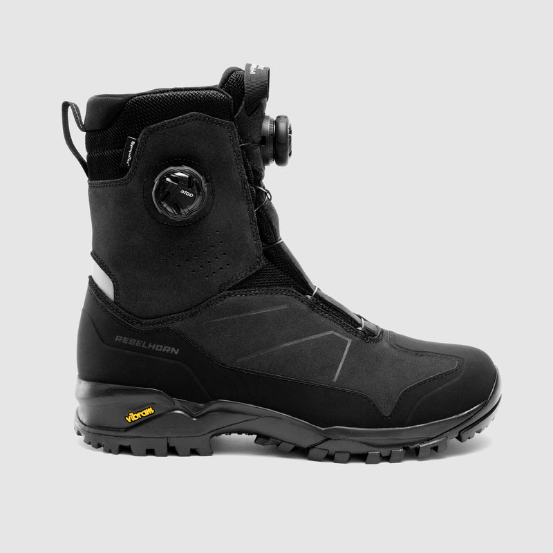 Rebelhorn Defender-X Boots Black FREE UK Delivery, FREE 365 Day Returns | Moto Central